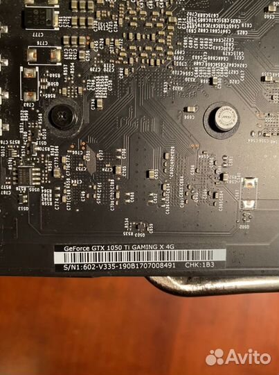 Видеокарта geforce msi 1050ti 4gb gaming