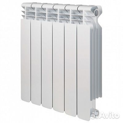 Радиатор алюминиевый radena 500/100 10 секций