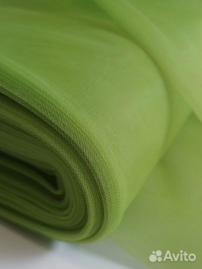 Фатин зеленый 1.5х3 метра