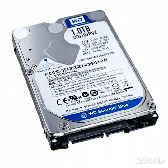 Жесткие диски SATA 2.5 1 Tb