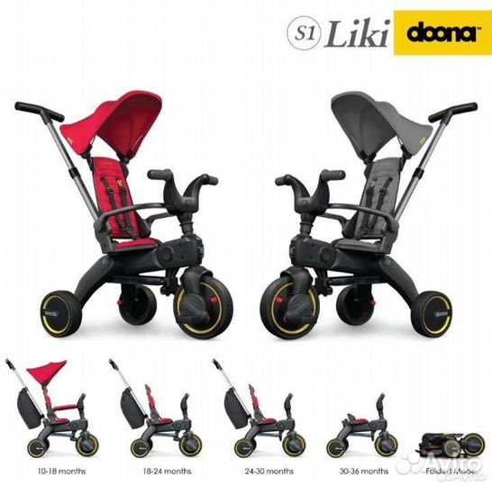 Doona Liki Trike s1 прокат проходит в ручную клад