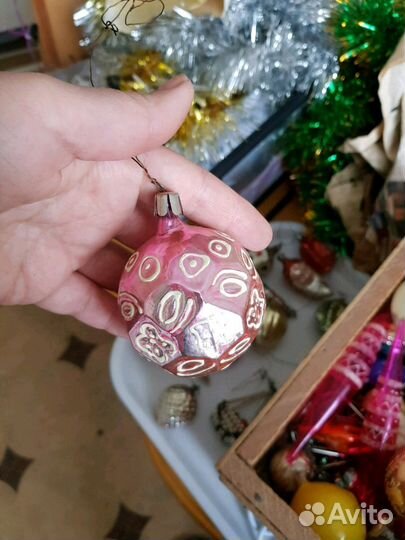Елочные игрушки СССР