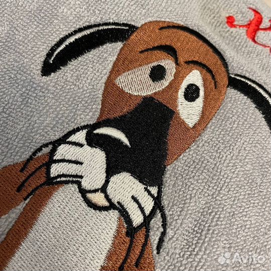 Халат с именной вышивкой