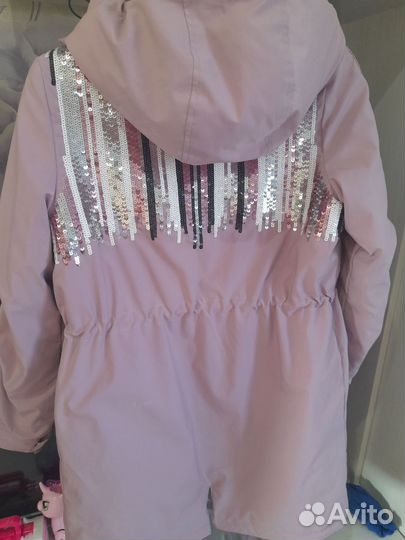 Куртка парка для девочки