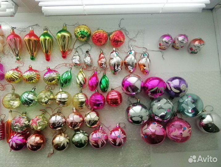 Елочные игрушки СССР