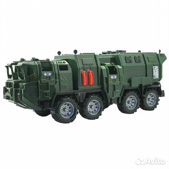 Военный тягач Щит с кунгом нордпласт 257