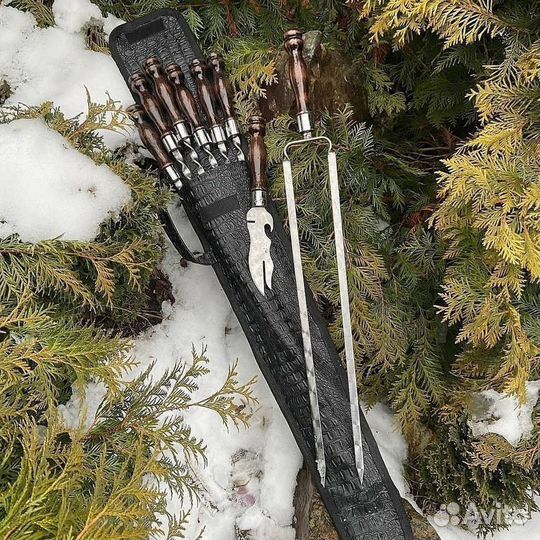 Набор шампуров в чехле