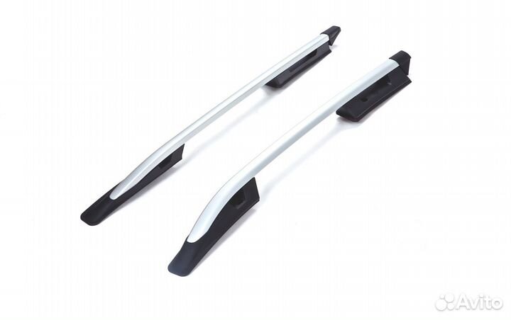 Рейлинги для Volkswagen Amarok 2010+ серебристые