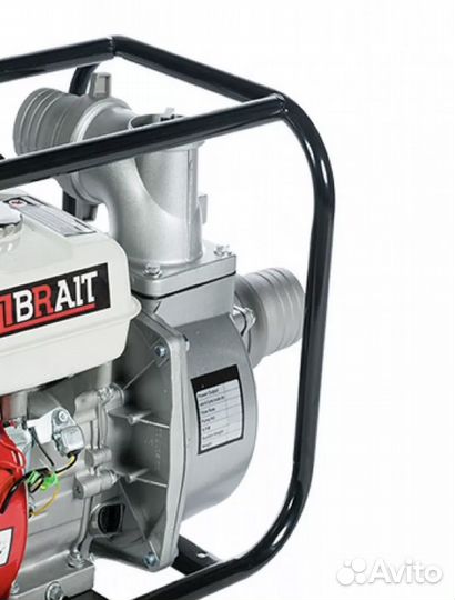 Мотопомпа бензиновая BR-WP-20(7) со шлангами