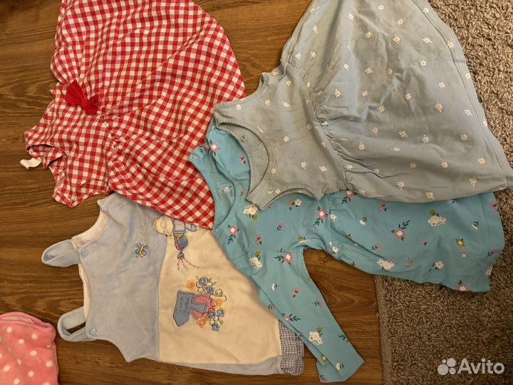 Детские вещи пакетом 68-74