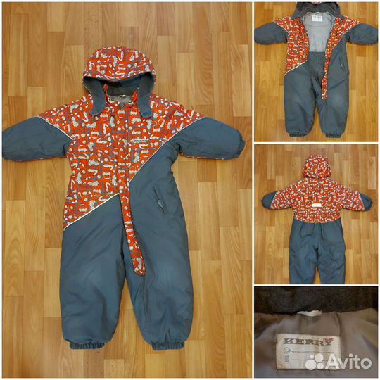 Комбинезон, куртка, комплект р.92