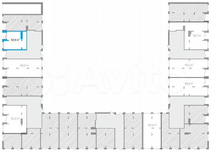 Свободного назначения, 50.8 м²