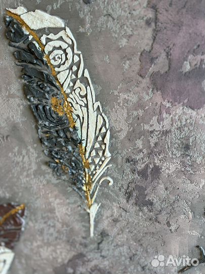 Интерьерная картина текстурная