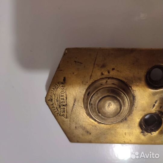 Дверная ручка латунь 19 век