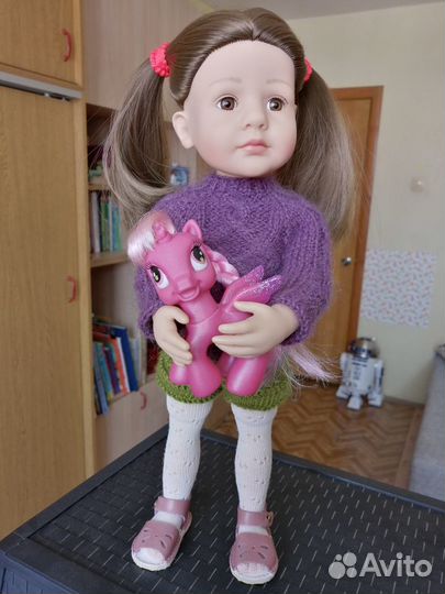 Кукла Gotz 36 см(Ella Rabbit) +фирменные кроссовки