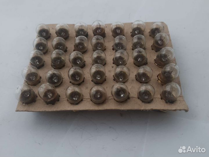 Лампочки СССР 35 шт 13.5 в 0.16а