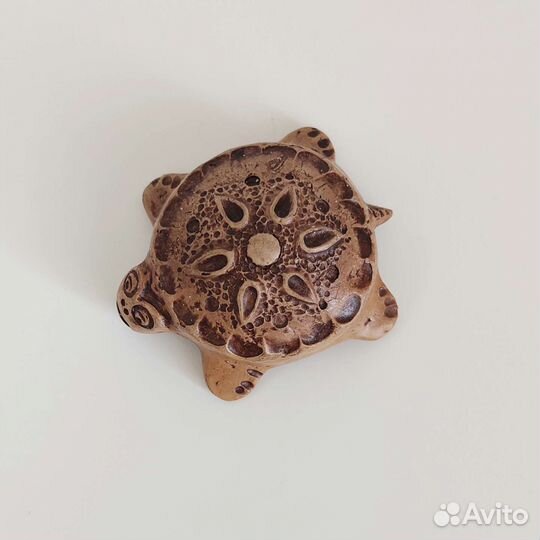 Черепашка свистулька окарина из глины