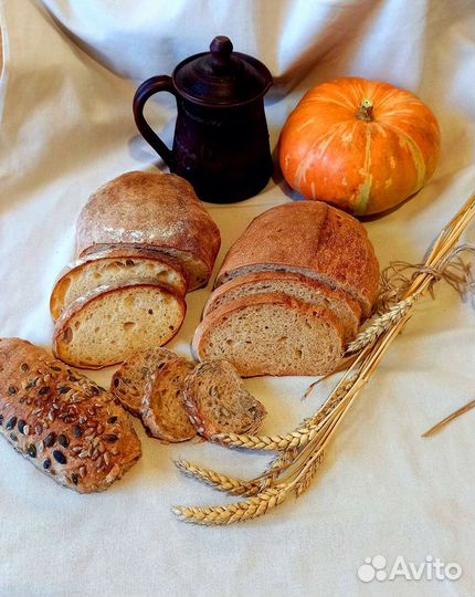 Хлеб на закваске. Сдоба. Бублики. Торт