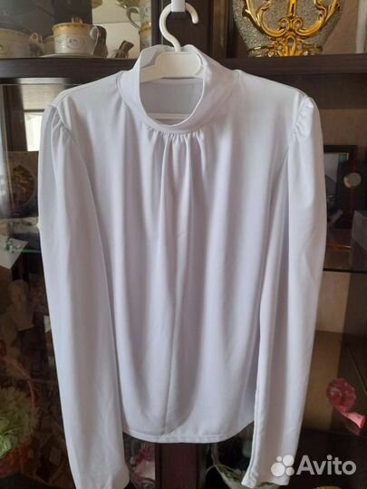 Блузка- водолазка школьная