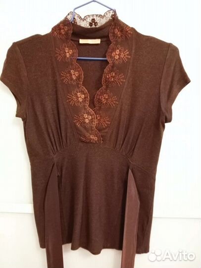 Юбка атласная+блузка