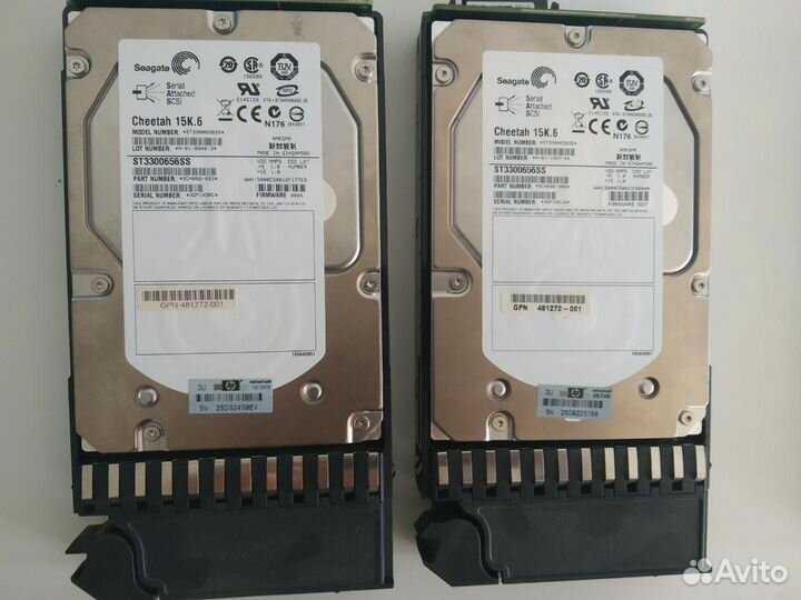 Диск HP 300Gb 15K SAS 3.5