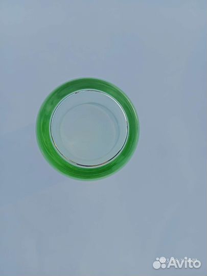 Стопки СССР зелёное стекло