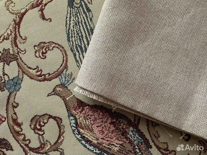 Ткань мебельная рогожка 0,8х2м очень прочная