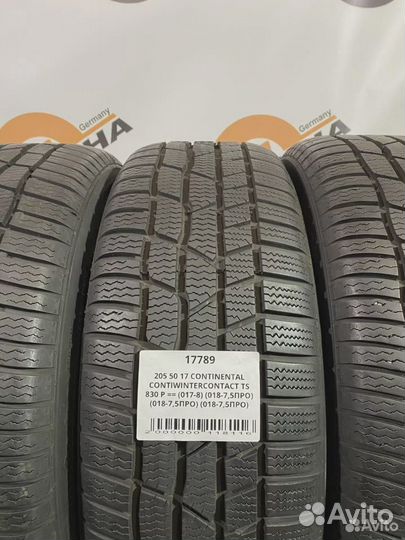 Continental ContiWinterContact TS 830 P 205/50 R17