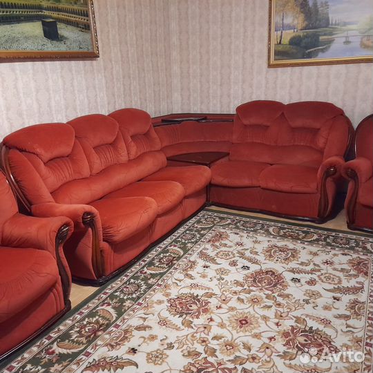 Угловой диван бу