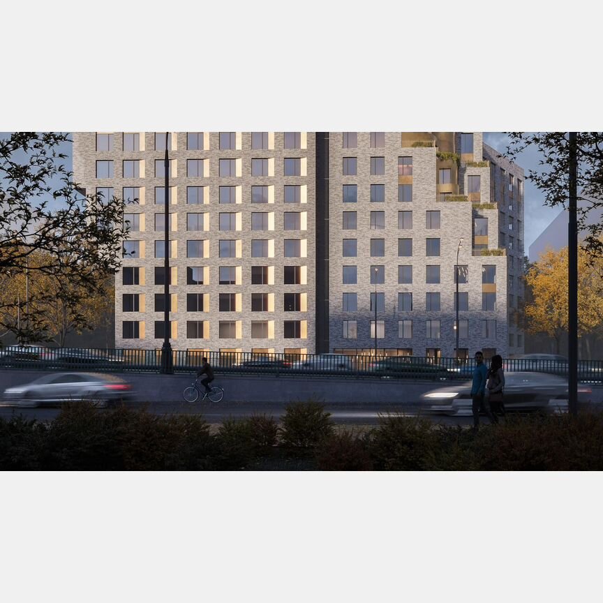 1-к. апартаменты, 57,5 м², 9/10 эт.