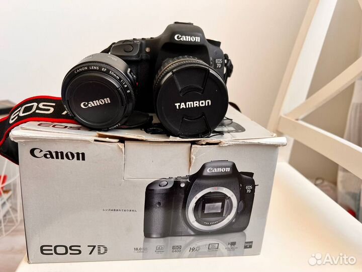Canon 7d + Объективы Tamron 17-50mm f/2