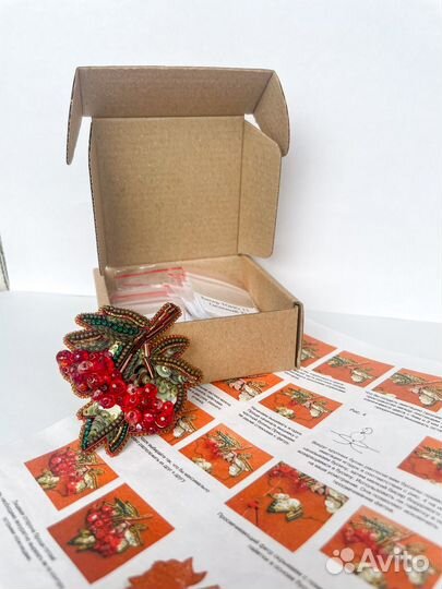 Набор для вышивки броши