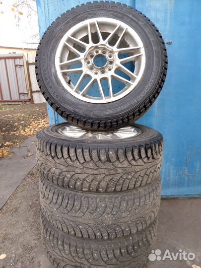 Колеса в сборе toyota R15 зимние 5-114.3,5-100