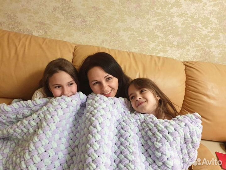 Пледы ручной работы на заказ