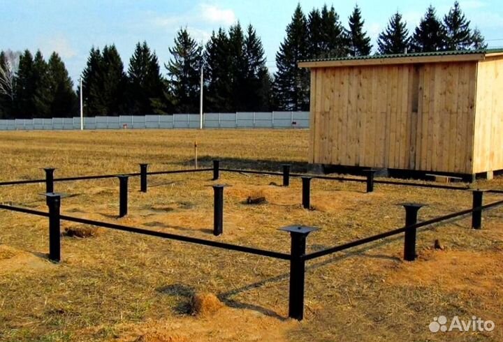 Винтовые сваи / Фундамент под ключ