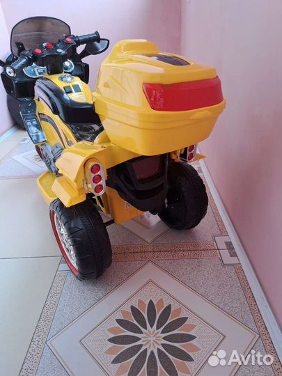 Новый детский электромотоцикл, электромобиль