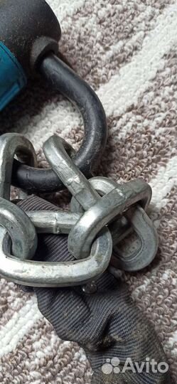 Цепь противоугонная на мотоцикл