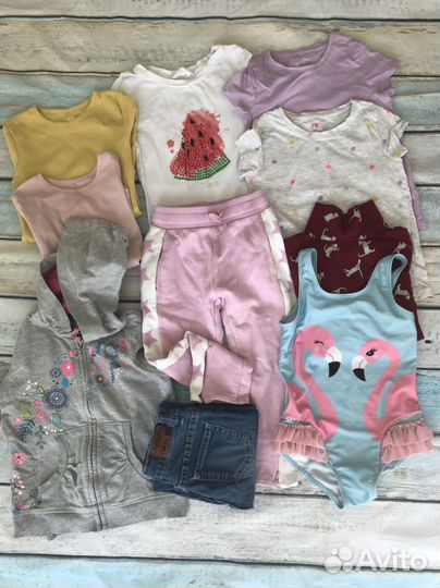 Вещи пакетом для девочки 116