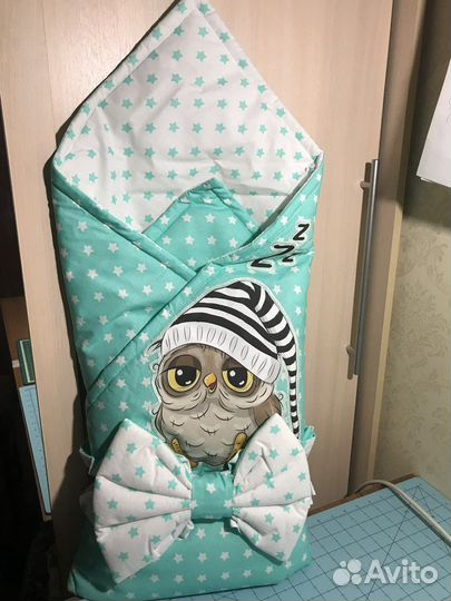 Конверт плед на выписку