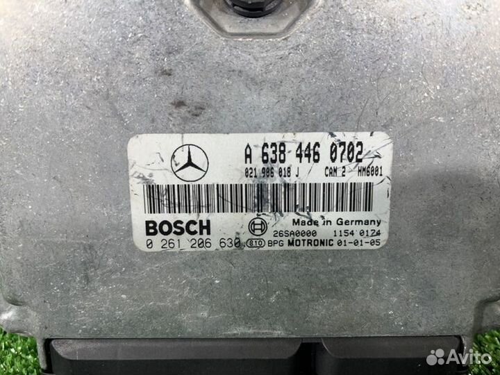 Блок управлением двигателя Mercedes-Benz V-Class