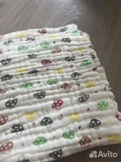 Муслиновый плед одеяло для двойни