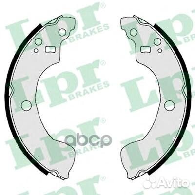 Колодки тормозные барабанные 08870 Lpr