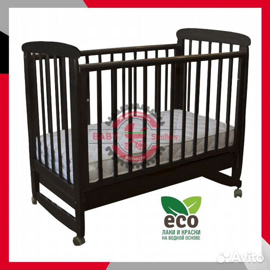 Детская кроватка Соня 03 Classic (колесо-качалка)