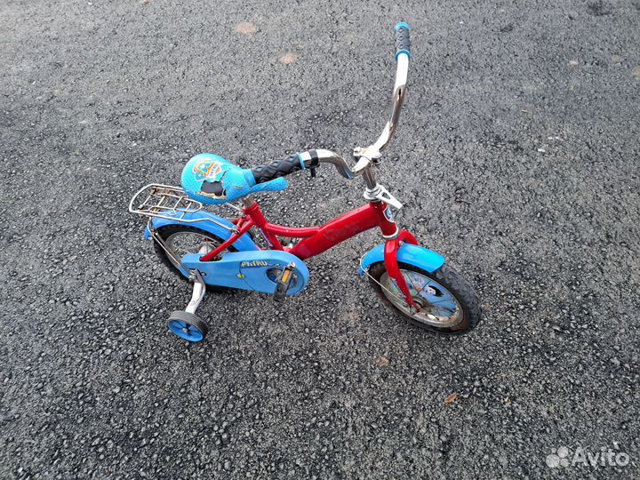 Детский велосипед бу 4х колесный
