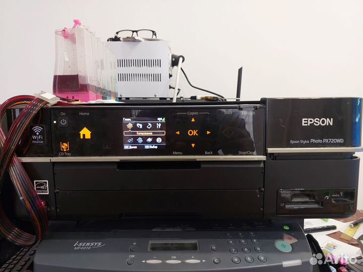 Мфу лазерный цветной Epson stylus photo px720wd