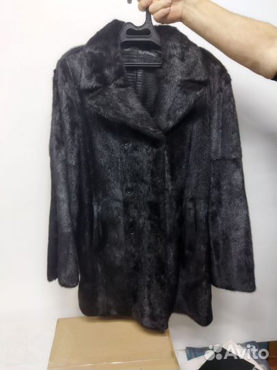 Мужская норковая шуба
