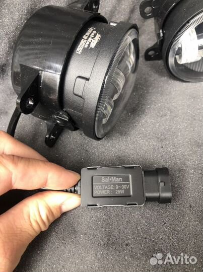 LED птф(Диодные туманки) LADA vesta 60W Sal-Man