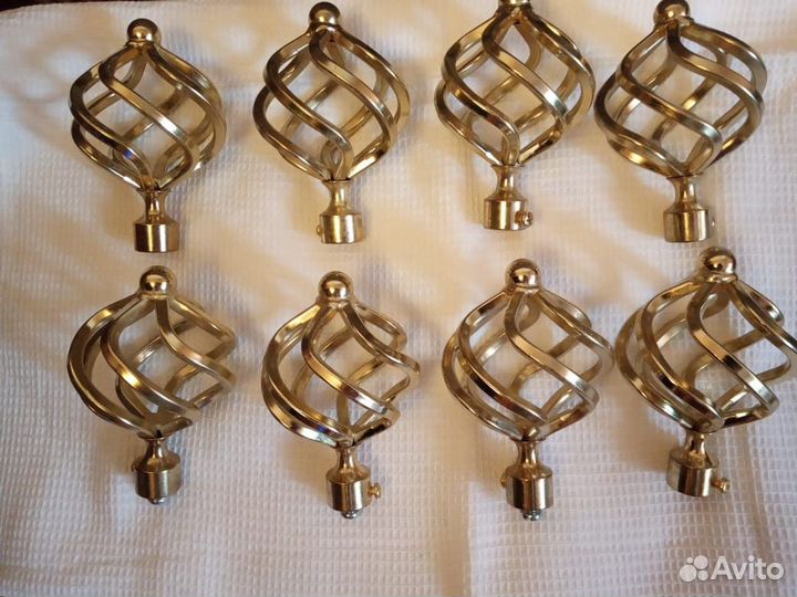 Наконечники на карнизы