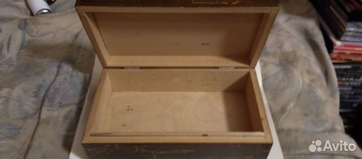 Шкатулка деревянная СССР