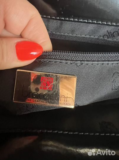 Сумка braccialini кожа оригинал